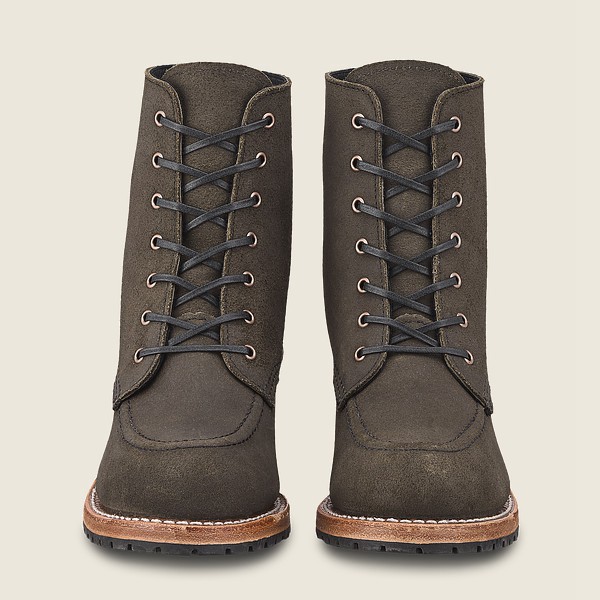 Red Wing Heritage Boots Clara - Heeled Acampo Læder - Mørke Grå - Dame 8690-EMFSN